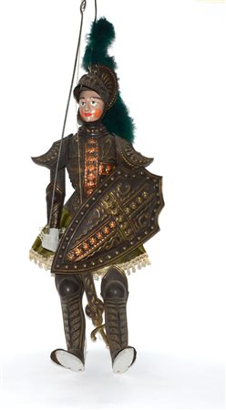 Pupo siciliano in legno e metallo