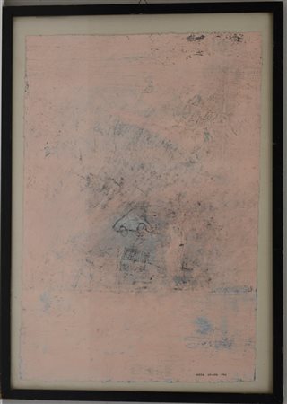 Selden Roger Brooklyn (NY) (1945- ) "Senza titolo" 1976, tecnica mista su...