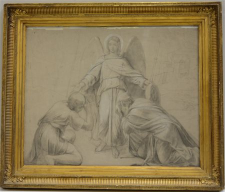 Maestro della prima met‡ del secolo XIX "Trasfigurazione" tecnica mista su...