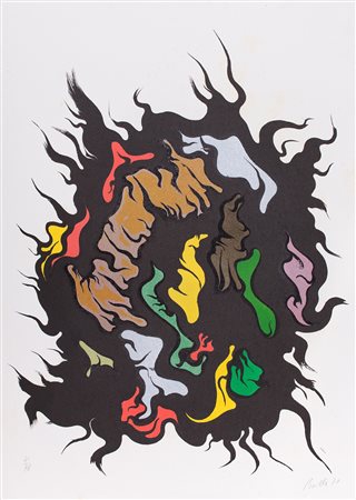 LUIGI BOILLE (1926-2005) Omaggio ad Ezra Pound, 1971 Cartella originale...