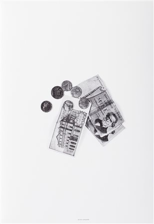 SIRIO BELLUCCI (1924-2013) Quarantasei operazioni di cambio valuta, 1972...