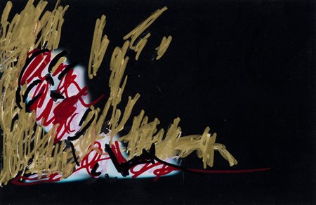 MARIO SCHIFANO (1934-1998) Senza Titolo, 1990-1997 Tecnica mista su...