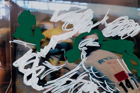 MARIO SCHIFANO (1934-1998) Senza Titolo, 1990-1997 Tecnica mista su...