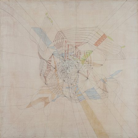 ANNEMARIE BALDEN-WOLFF (1911-1970) Senza Titolo, 1969-1970 Tecnica mista su...