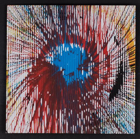 SANDI RENKO (1949) Svarilo, 2015 Tecnica mista su cartoncino zigrinato cm...