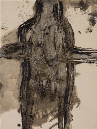 SERGIO RAGALZI (1951) Senza Titolo Tecnica mista e applicazioni su carta cm...