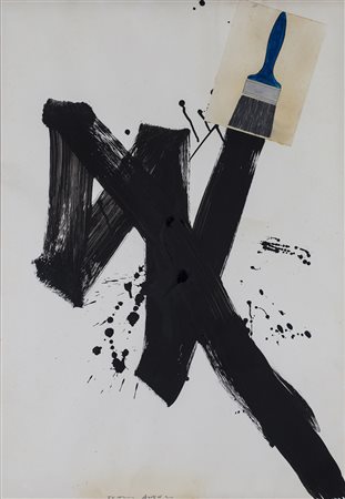 FRANCO ANGELI (1935-1988) Senza Titolo, seconda met&agrave; anni '70 Tecnica...