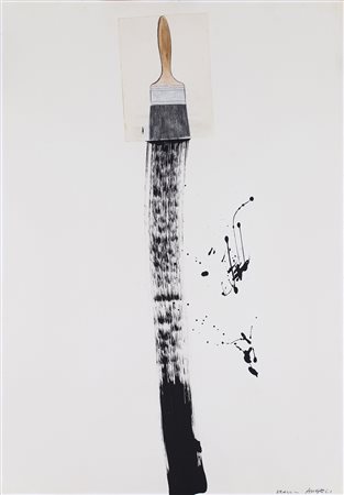 FRANCO ANGELI (1935-1988) Senza Titolo, seconda met&agrave; anni '70 Tecnica...