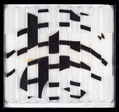 SARA CAMPESAN (1924-2016) Mod. n. 5 - Direzione e Variazione, 1979 Tecnica...