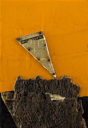 ROBERTO GAETANO CRIPPA (1921-1972) Senza Titolo, 1965 Applicazioni di legno,...