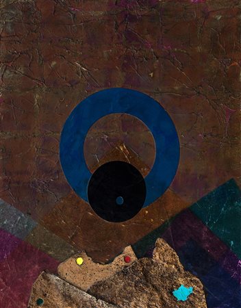 ROBERTO GAETANO CRIPPA (1921-1972) Senza Titolo, 1965 Tecnica mista, collage,...