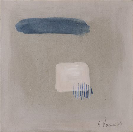 ARTURO VERMI (1928-1988) Senza Titolo (Ed &egrave; subito sera), 1964 Tempera...