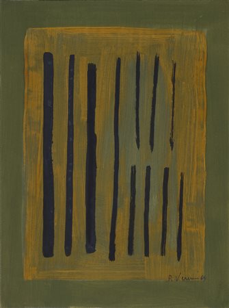 ARTURO VERMI (1928-1988) Senza Titolo (Diario), 1964 Tecnica mista su carta...