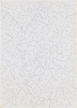 DADAMAINO (1930-2004) Interludio, 1981 China su carta cm 35x25 Firma, titolo...