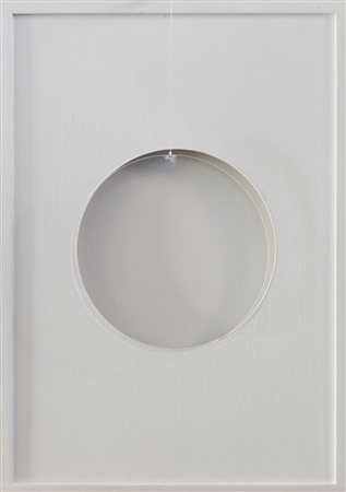 SARA CAMPESAN (1924-2016) Immagine circolare, 1966 Acrilici e perspex su...