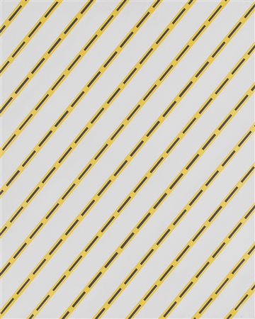 MAURO REGGIANI (1897-1980) Composizione N.24, 1972 Olio su tela cm 81x65...