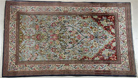 Tappeto Koom Kork raffigurante l'albero della vita, cm. 151x246.