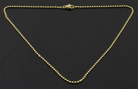 Catenina in oro giallo. Gr tot 8.