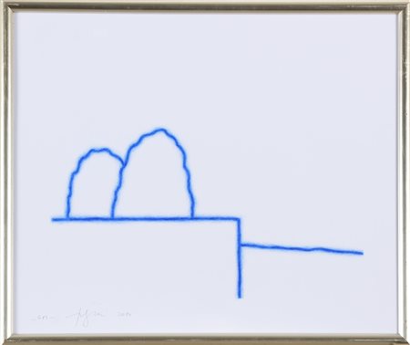 STEFANONI TINO (n. 1937) 413. . 2014. Pastello su carta. Cm 38,00 x 31,00....