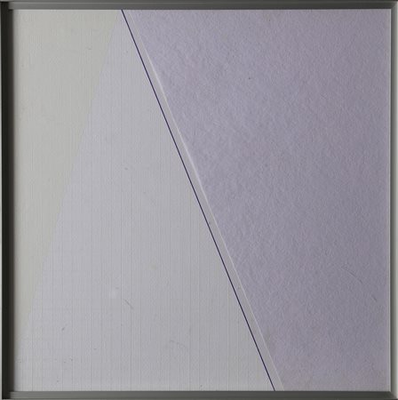 FEDI FERNANDA (n. 1940) Spece. 1981. Tecnica mista su cartone. Cm 40,00 x...