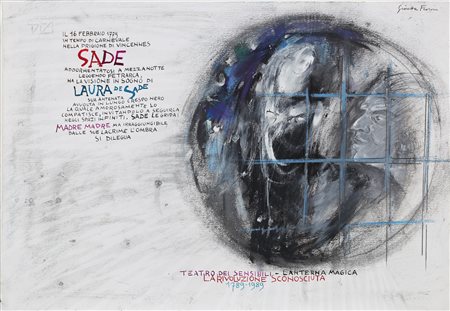 FIORONI GIOSETTA (n. 1932) Teatro dei sensibili - lanterna magica, la...