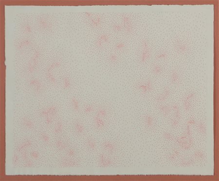 DADAMAINO (1935 - 2004) Costellazioni. 1985. Tecnica mista su carta. Cm 31,00...