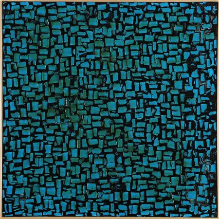 BERTOLETTI ENNIO (n. 1958) Senza titolo. . 2016. Tecnica mista su tela. Cm...