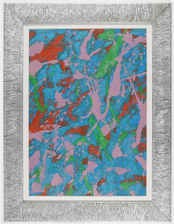 MASI PAOLO (n. 1933) Senza titolo. . Acrilico su cartone. Cm 70,00 x 50,00....