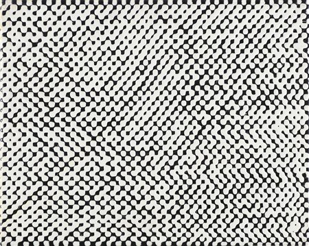 NIDO DAVIDE (1966 - 2014) Punti Frattali. 2000. Tecnica mista su tavola. Cm...