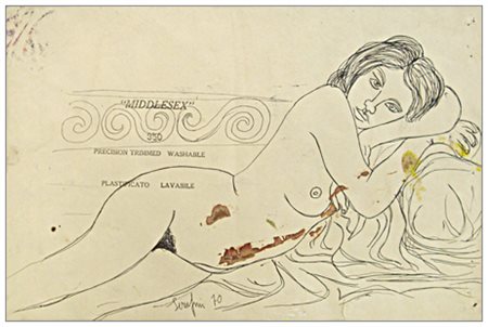 BEPPE (Giuseppe) SERAFINI Montelupo Fiorentino 1915 – 1987 Senza titolo 1970...