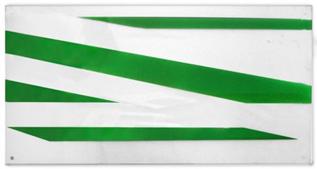 PAOLO MASI Firenze 1933 Senza titolo Acrilico su plexiglas 25 x 50. Autentica...