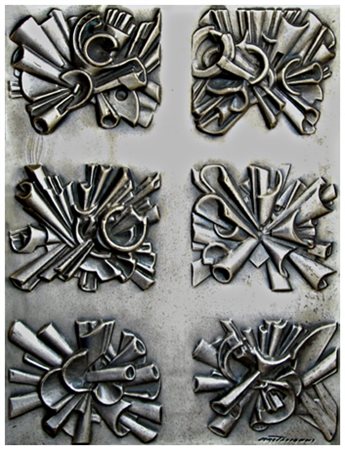 UMBERTO MASTROIANNI Fontana Liri 1910 – Marino Laziale 1998 Senza titolo 1984...