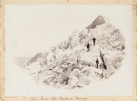 Vittorio Sella SERACCHI SULLA VEDRETTA DEL MANDRONE (VALLE DI GENOVA,...