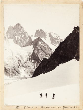 Vittorio Sella PELVOUX, PIC SANS NOM DAL GLACIER DU SELÈ - Stampa con...