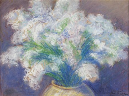 Giovanni Prini SENZA TITOLO - Tecnica mista su carta, cm 20,5x27, Firmato...