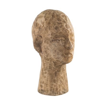 Jems Robert Koko Bi BAMBINI GORE - Due sculture in legno, cm 38 (h) l'una....