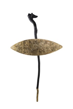 Ringo of Dakar ASCIA E SCUDO - Scultura installazione, Ascia h 213 cm - Scudo...