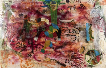 Ringo of Dakar SENZA TITOLO - Senza Titolo, Tecnica mista su tela, cm...