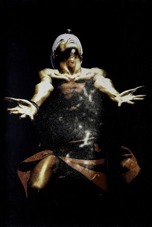 Ishola Akpo SENZA TITOLO - Fotografia, Trittico di cm 113x76,6 l'uno. Opera...