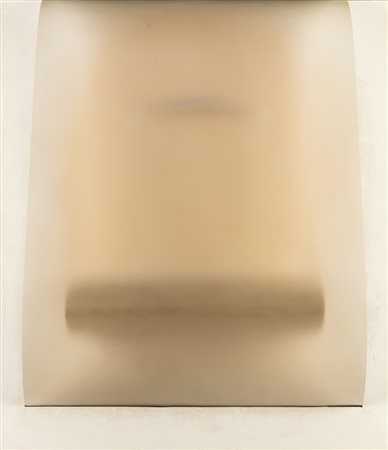 Paolo Radi SILENZIO - Scultura PVC e acrilico su legno, cm 80x70x11, Opera...