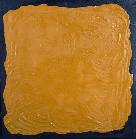 CARMASSI ARTURO (Lucca 1925) "Senza titolo" Smalto su tela cm. H: 80.00 L:...