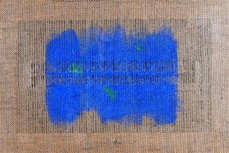 EMBLEMA SALVATORE (Terzigno 1929) "Senza titolo" 2004 Terra colorata su tela...