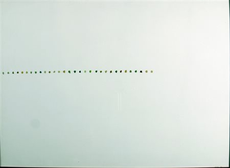 NIGRO MARIO (Pistoia 1917 - Milano 1992) "Senza titolo" 1987 Acquerello su...