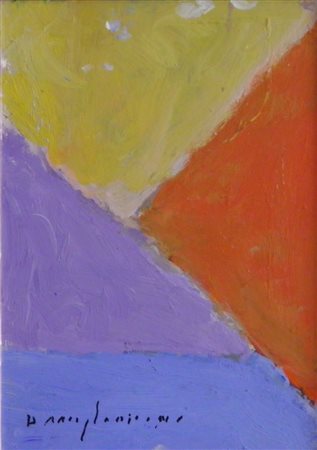 MIGLIORINI DINO 1907 2005 PAESAGGIO TOSCANO, 2004 ACRILICO SU FAESITE cm 35 x...