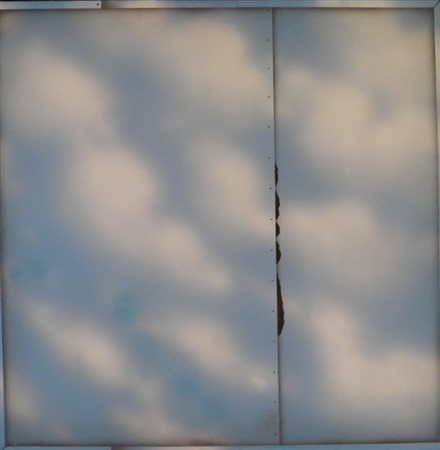 CARENA ANTONIO RIVOLI 1925 2010 CIELO TAGLIO IBRIDAZIONE, 1980 OLIO SU TELA...