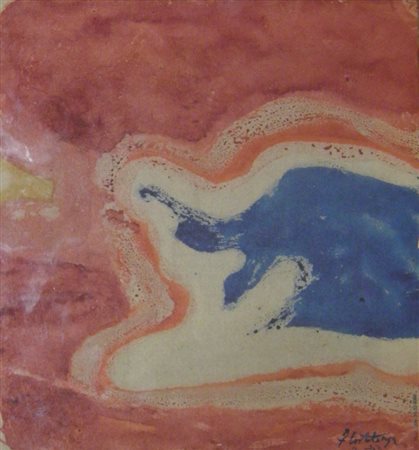 COSTALONGA FRANCO VENEZIA 1933 FORMA INQUIETANTE N 2, 1963 TECNICA MISTA SU...