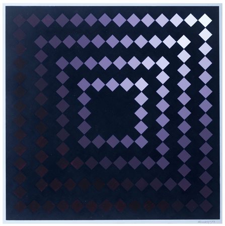 HUGO DEMARCO Buenos Aires 1932 - Parigi 1995 Senza Titolo 1987 Acrilico su...