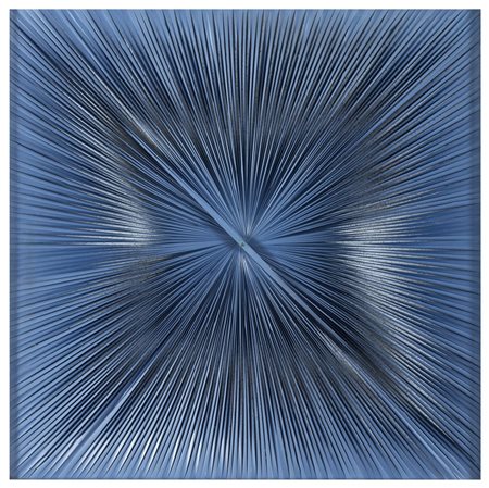 PITTORE OPTICAL Dinamismo 1974 Tecnica mista di fili di tessuto su tavola...