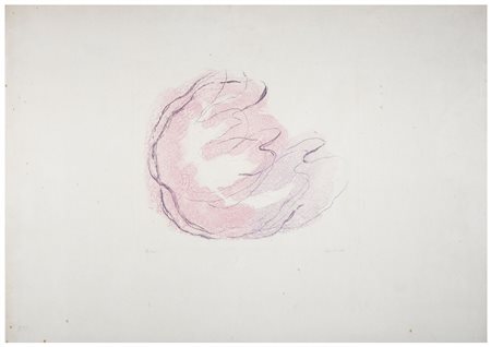 JEAN FAUTRIER Parigi 1898 - Châtenay-Malabry 1964 Senza titolo Acquatinta ex...