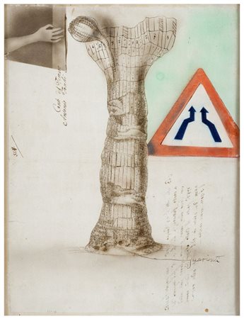 CARLO GUARIENTI Treviso 1923 Ricordo della riviera Tecnica mista di...